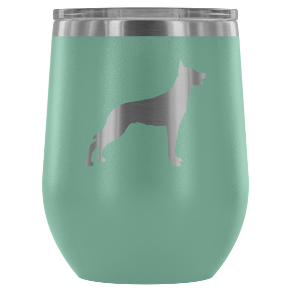 test wine tumbler - dog