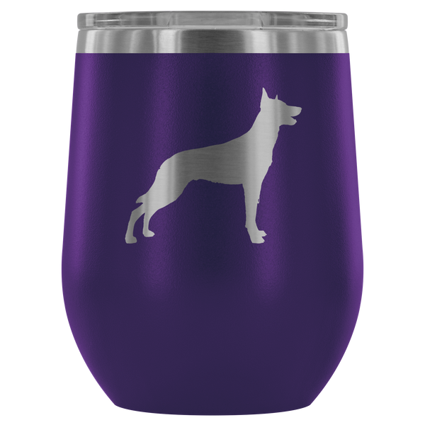 test wine tumbler - dog