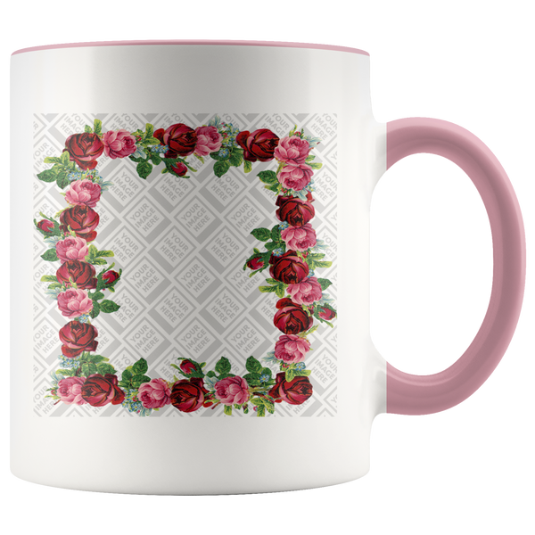 test mug - rose