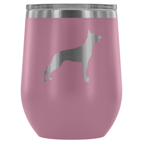 test wine tumbler - dog