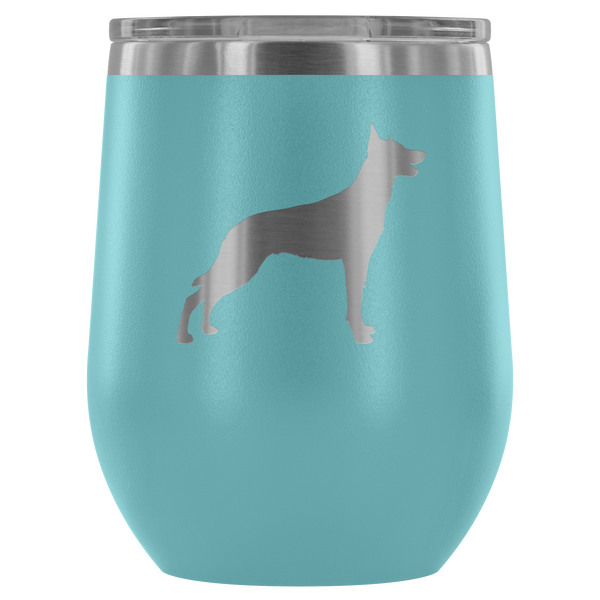 test wine tumbler - dog - 20190105