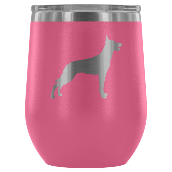 test wine tumbler - dog