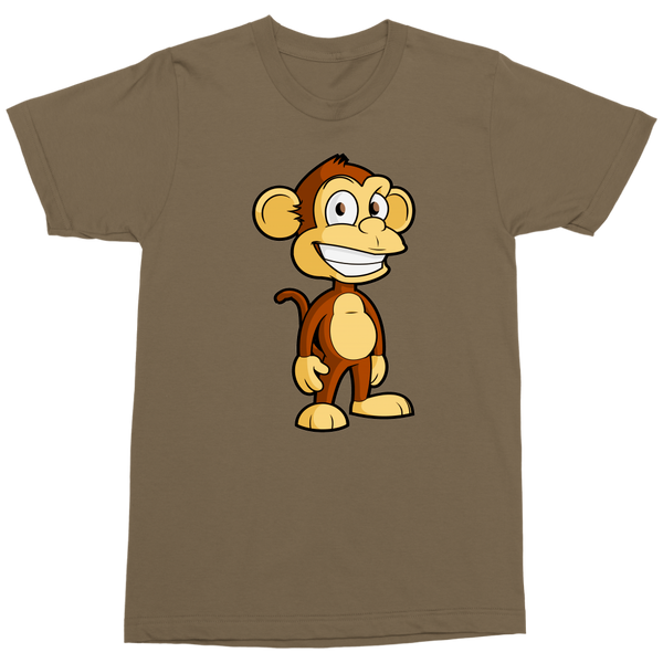 test shirt - military monkey