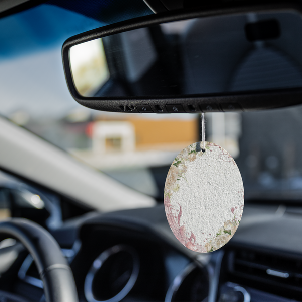 test air freshener - pink flowers