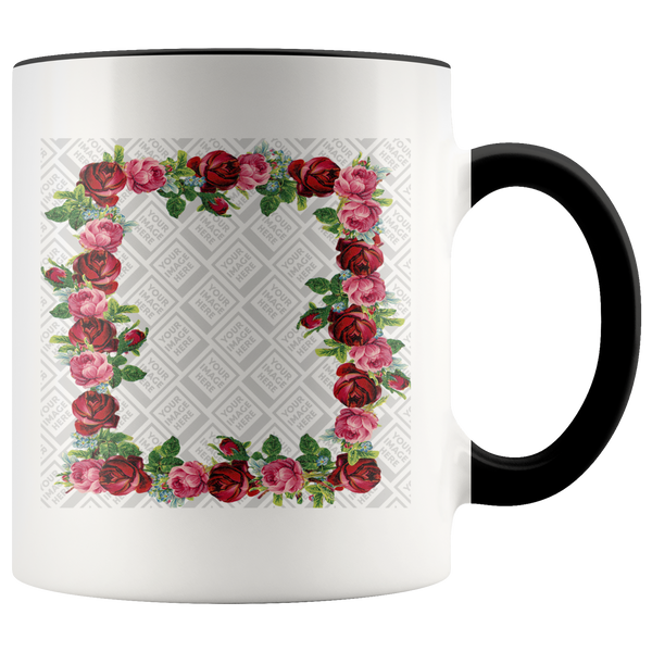 test mug - rose