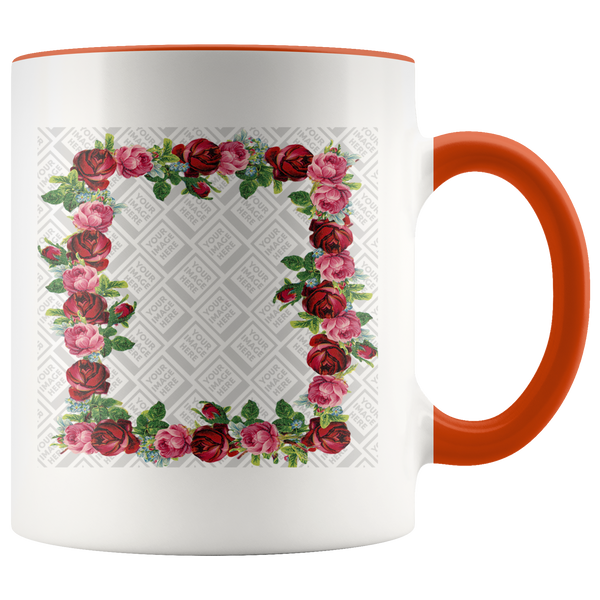 test mug - rose