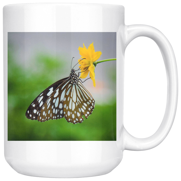 test mug - 15oz butterfly wolf